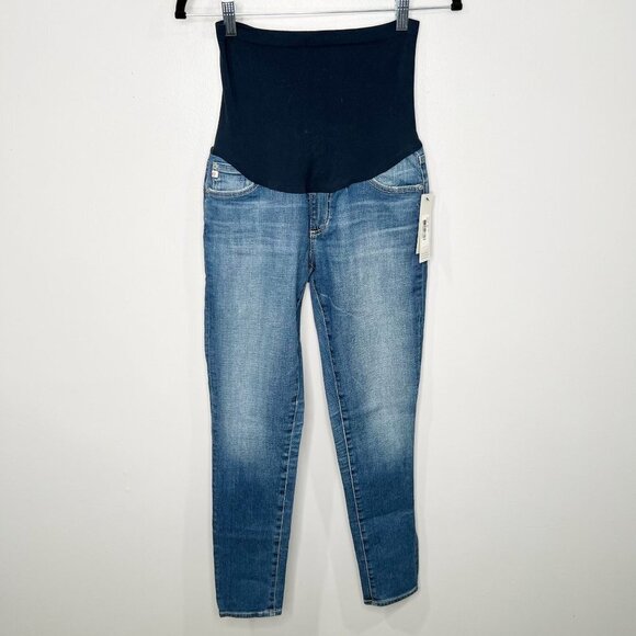 Adriano Goldschmied AG Maternity The Legging Ankle Jeans 18Y NWT Size 29 A3 - Picture 5 of 11